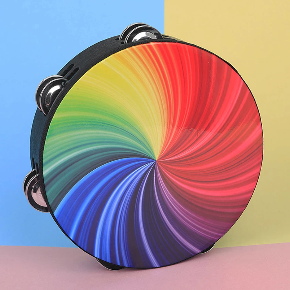 8/10 في الدف المهنية الدف آلة موسيقية طبلة يدوية أداة قرع للكنيسة الكبار KTV الطرف