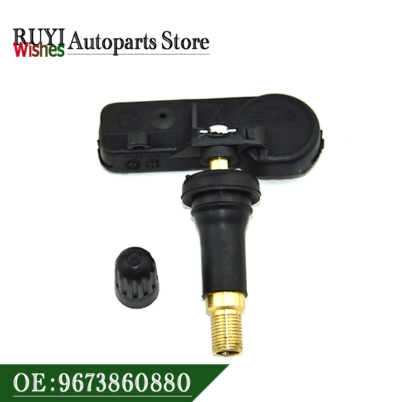 1PCS New TPMS Tire Pressure Sensor 9673860880 9683420380 For PEUGEOT 5008 2009-2013 433MHz