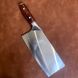 Slicing Knife 9Cr18MoV Stainless Steel Chefs Cleaver Mulberry Sang Knife For Cutting Vegetable Meat Fish Hotel Special Cutters