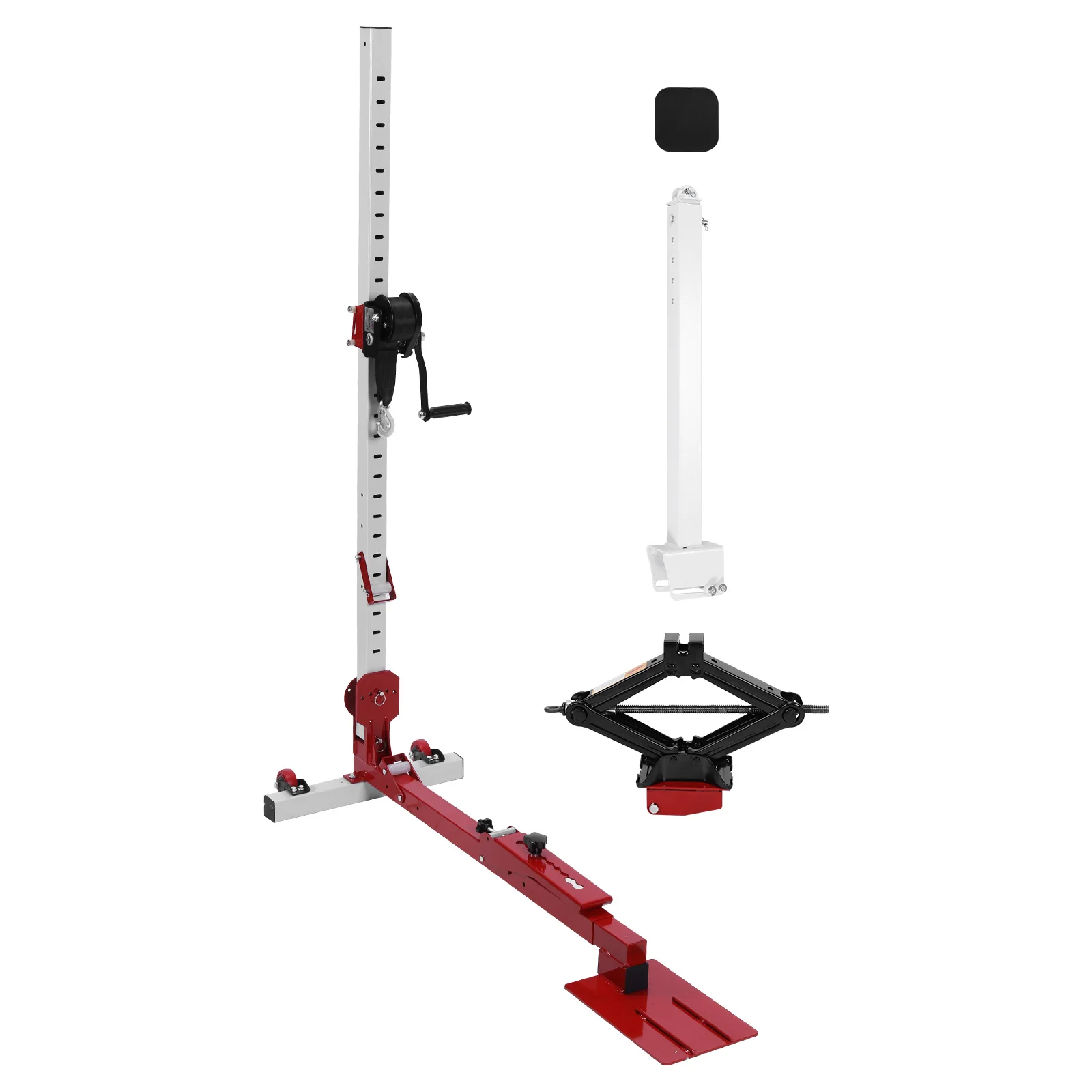 

Car Dent Repairing Tool 3 in 1 with Nylon Casters Automobile Dent Remover 1322lbs Pulling Force for Door Dings and Hail Damage