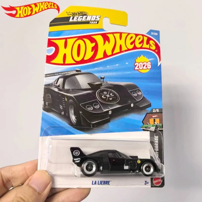 Oryginalne Hot Wheels Car Legends Tour La Liebre Toys 1/64 Odlewane Pojazdy Model ze Stopu Hw Dream Garage Collection Prezent Dla Chłopców