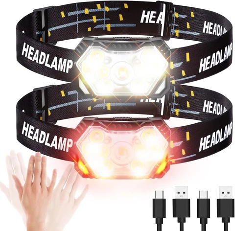 9-LED Motion Sensor Headlamp