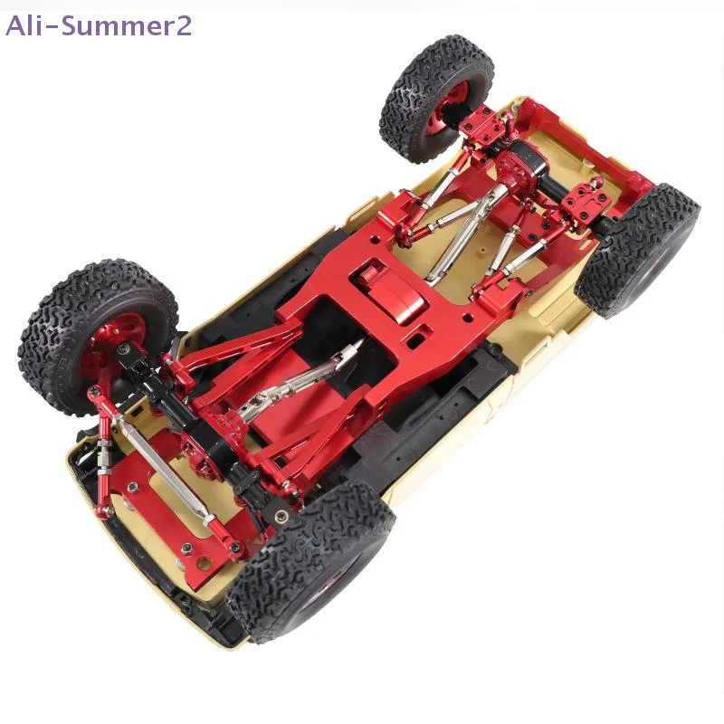 {Summer2} MN82 Series RC Cars Model Upgrade Parts Rear Axle 4-Link Conversion Bracket Set For LC79 RC Pickup Truck Modification