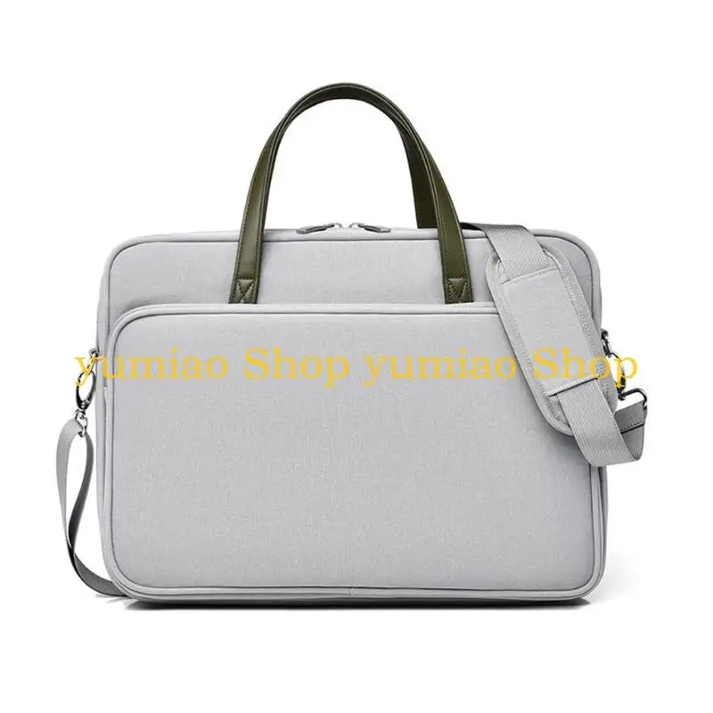 587B Durability Water Resistant Notebook Carrying Bag For 16Inch Laptop, Multiple Compartment Messengers Bag For Professional