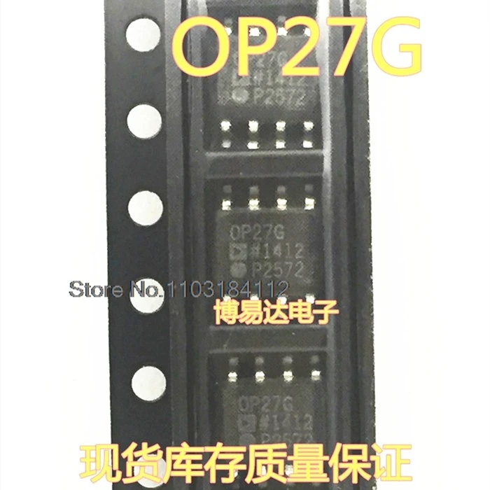

5PCS/LOT OP27GSZ OP27G SOP-8 ..,..,.Company stock ///.
