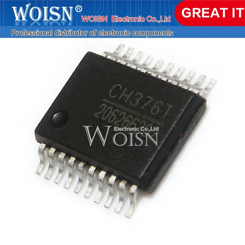 

10PCS CH376T CH376 SSOP-20