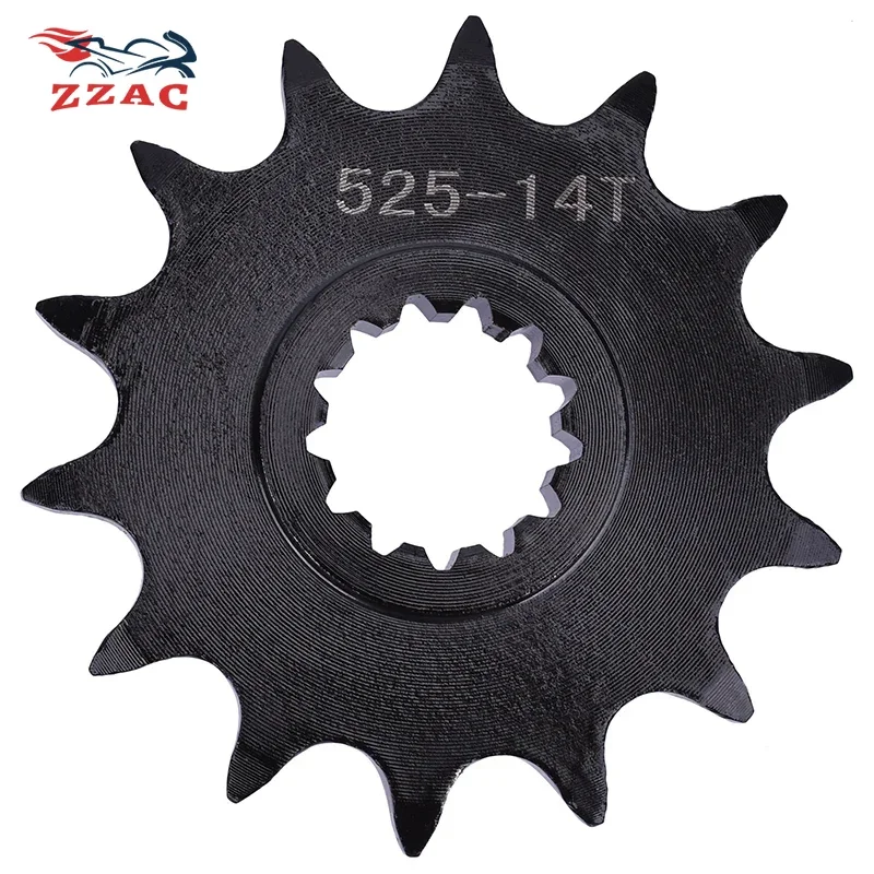 

525 14T Motorcycle Front Sprocket For Benelli BN302 BN600 500 Leoncino TRK502 X TNT600 2015 2016 2017 2018 2019 2020