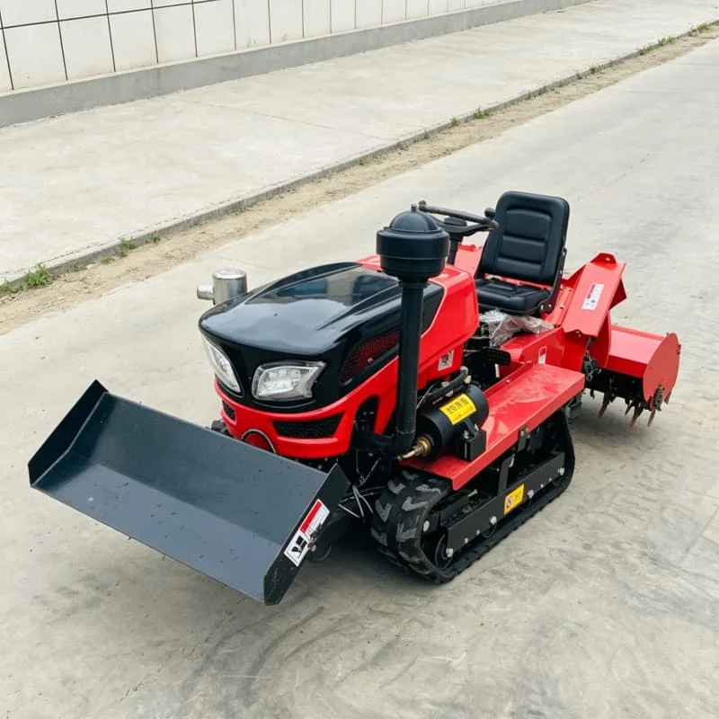 

Customized CE Certified Rotary Tiller, Bestselling Crawler Rotary Tiller, Reinforced Crawler Farmland Cultivation Equipment