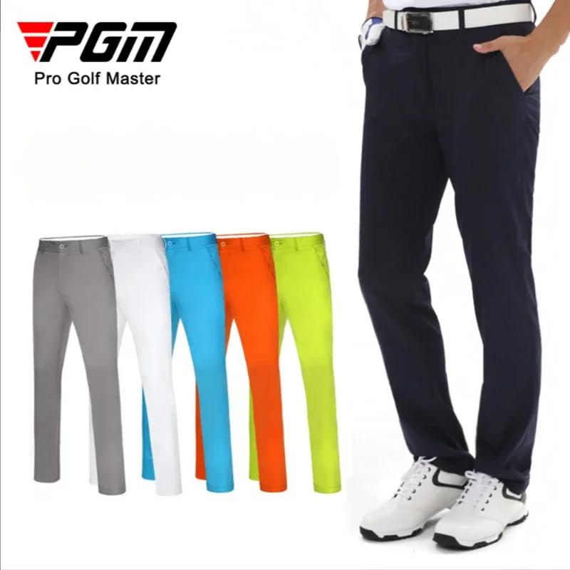 

PGM Authentic Golf Pants Men Waterproof Trousers Soft Breathable Golf Clothing Summer Sizes Xxs-xxxl KUZ005