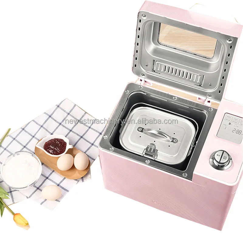 

stainless steel bread maker 500W programmable bread maker home kitchen bread making machine