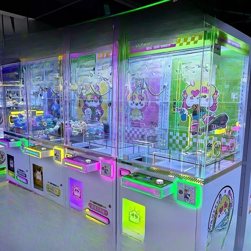 

Doll machine clip game machine large commercial snack machine