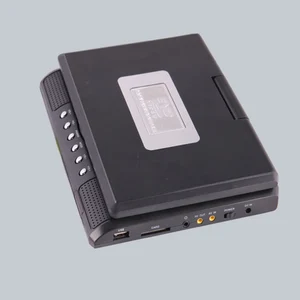 Multimedia CD readers with remote control, 270 degree rotation screen, DVD Player, Travel Theater, USA, UK, AU, Plug EU, 7.8 6 Main Sales DVD Portable with Digital TV - №5