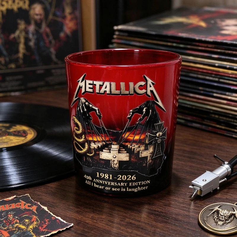3D Embossed Coffee Mug Designed For Heavy Metal Rock Band Fans, Vintage Punk Anniversary Water Cup