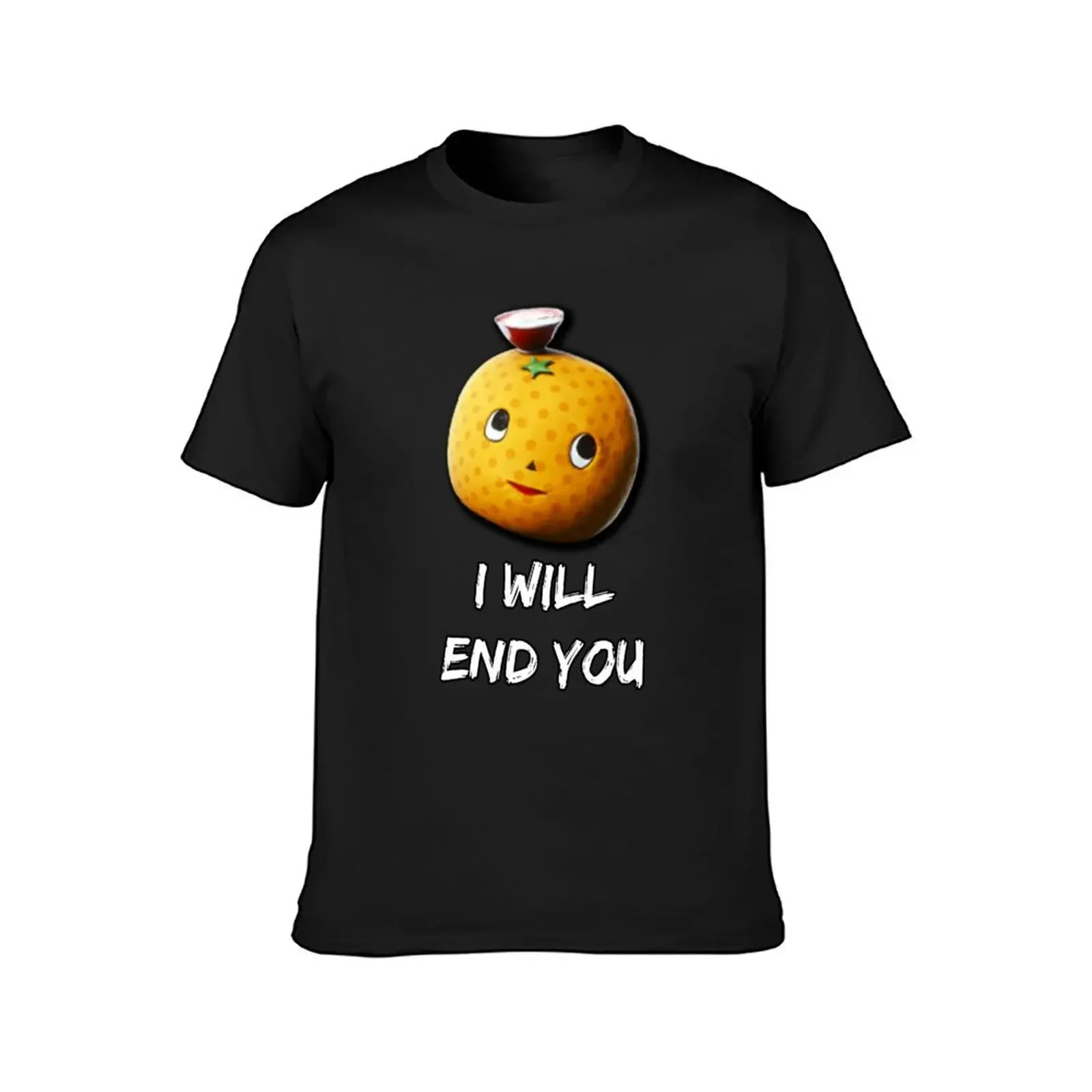 Ono Michio - I Will End You (Yakuza) T-Shirt boys animal print anime stuff T-shirts for men cotton