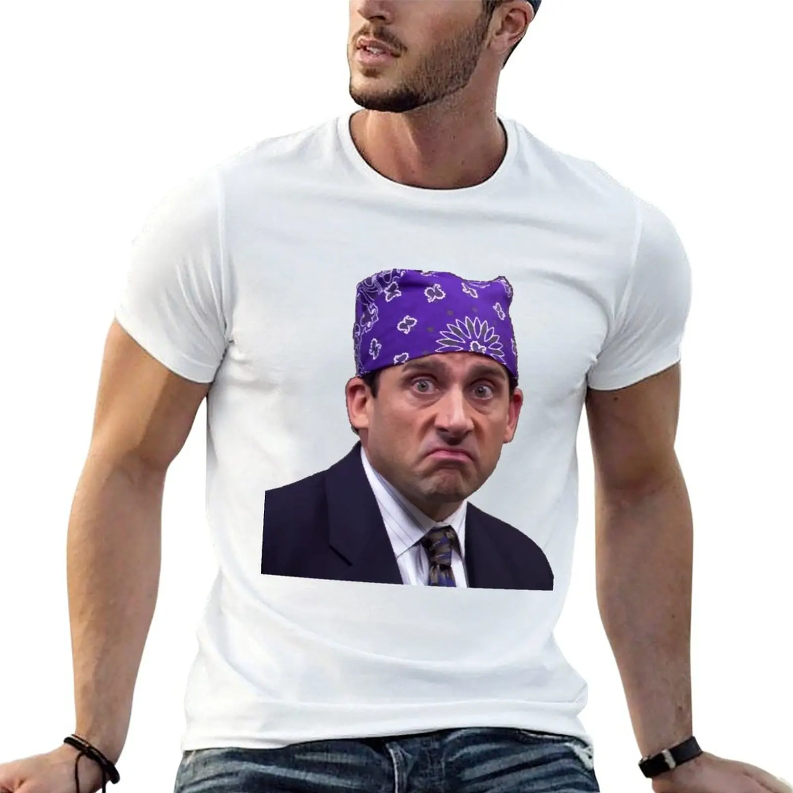 

shirt t Prison The T-Shirt quality brand high man luxury Office shirts man - heavy cotton Mike t