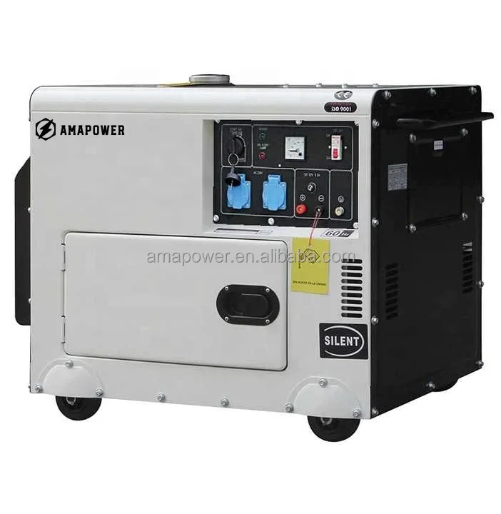 

High quality 3KW 5KW 8KW 10KW 10KVA 20KVA 30KVA generator portable silent diesel generator for home