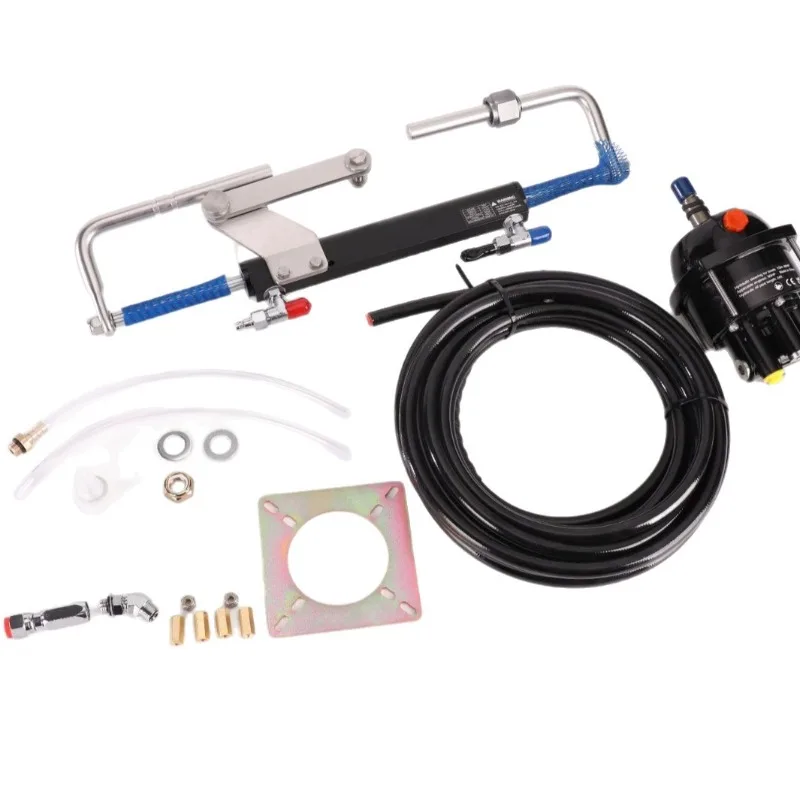 

Yacht hydraulic rudder YSH 90HP 24ft outboard pump genuine special project system motor front power control