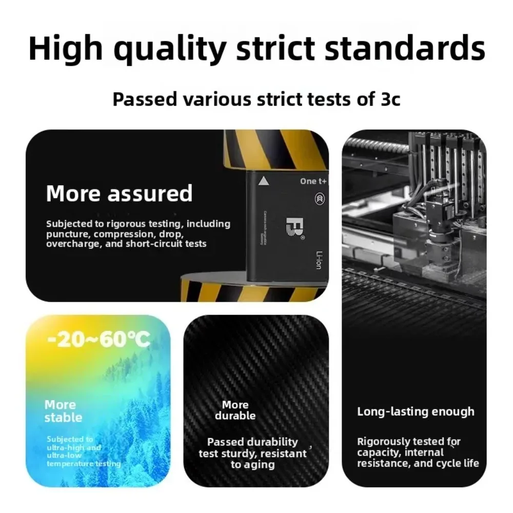 High-Quality DB-110 1100mAh 3.7V Replacement Battery For Ricoh GR III GR3X WG-6 WG-7 G900 THETA X Camera