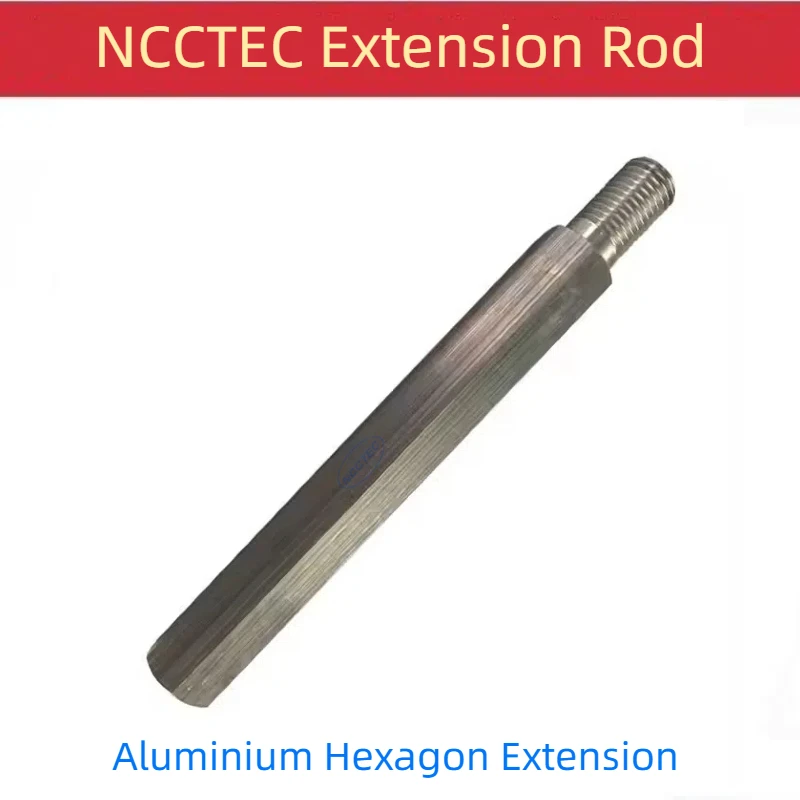 

[Aluminium Hexagon Extensions] NCCTEC 12'' 20'' 1-1/4-7'' UNC Pole Rod Shaft Tools for Diamond Core Drill Bits or Machine
