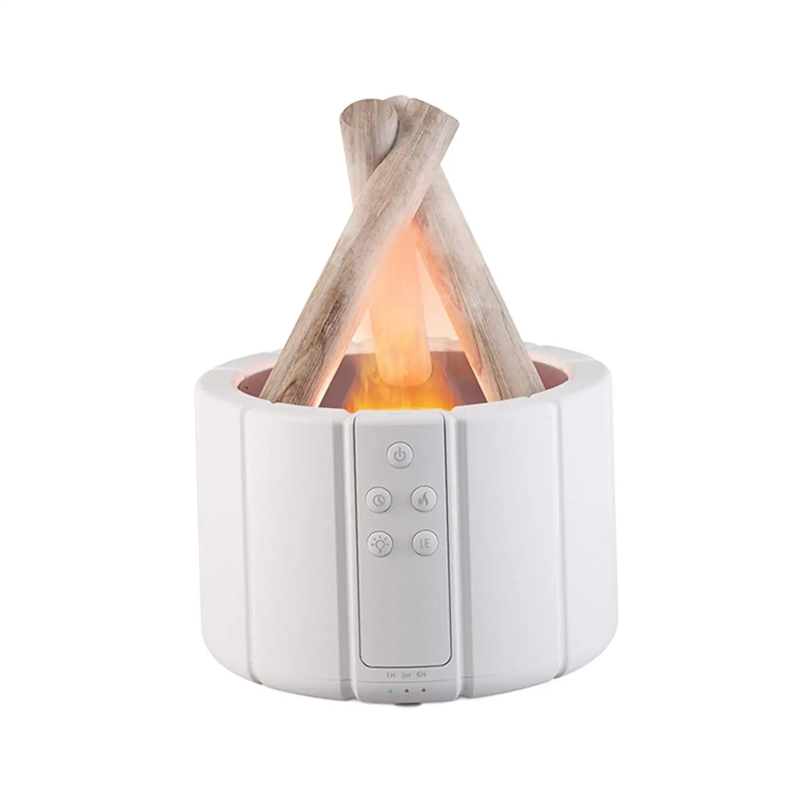 Essential Oil Diffuser Simulation Flame Diffuser Air Humidifier Bonfire for Yoga Office Living Room Large Room