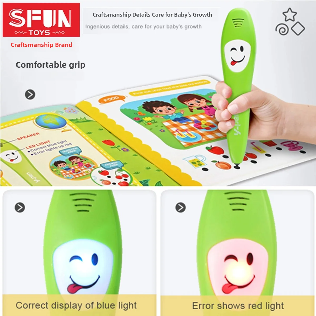 Zabawki Montessori Magiczna Książka do Rysowania Wodą Książka do Kolorowania Wielokrotnego Użytku - Sensoryczna Edukacja Wczesnoszkolna Magiczna Książka do Rysowania Wodą dla Dzieci