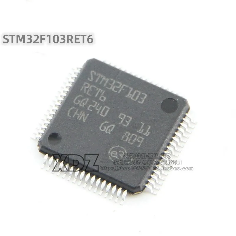 5pcs/lot STM32F103RET6 STM32F103 RET6 LQFP-64 package Original genuine 32-bit microcontroller chip