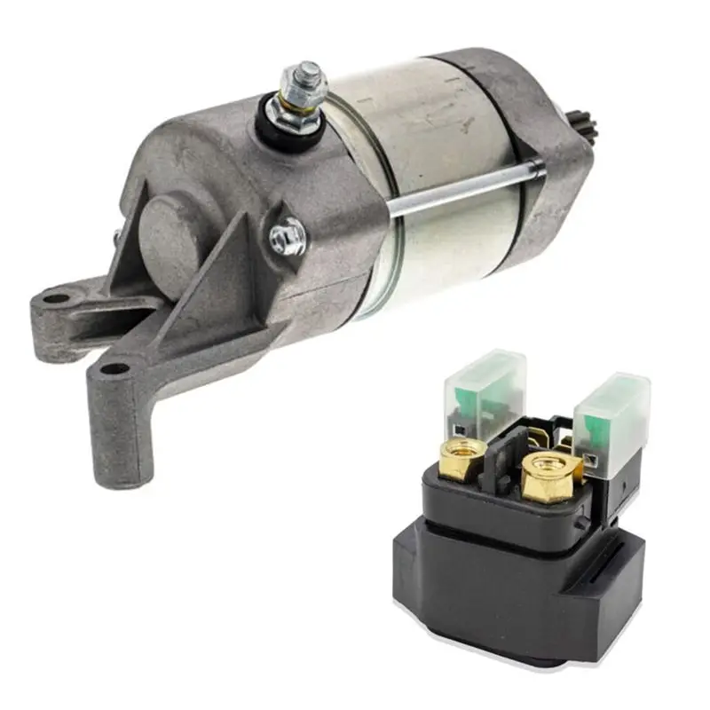 Leading-Edge-1 Set Starter Motor Solenoid & Relay Kit For 2009-2014 YZF R1 14B-81890-00-00,5JW-81940-02-00