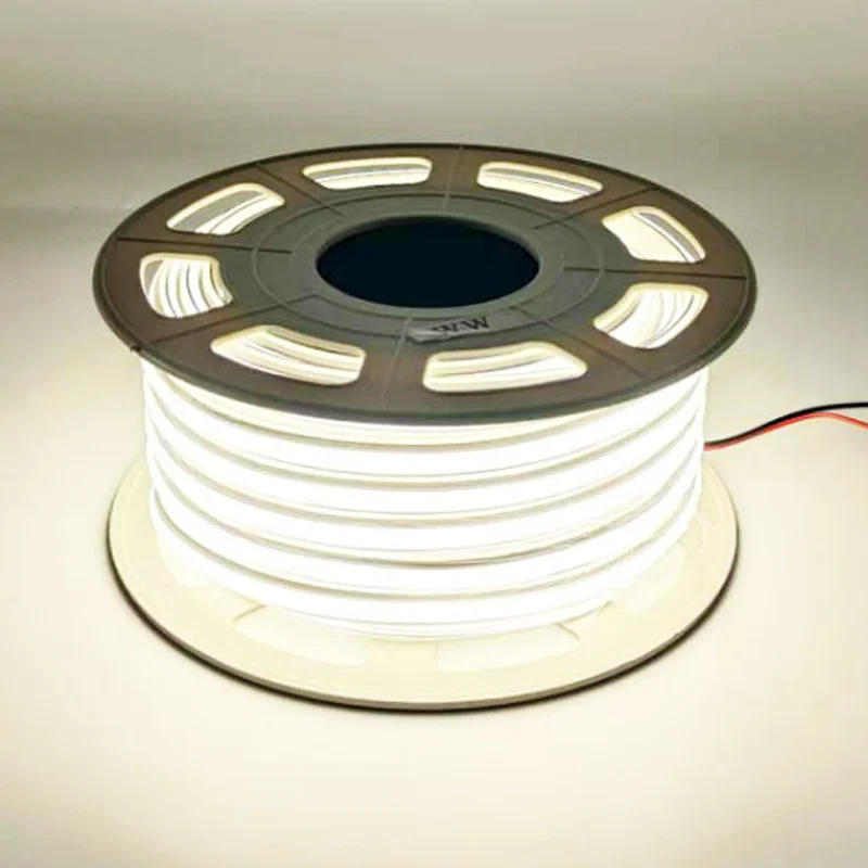 5m 12v 24v IP68 Waterproof Neon Silicone COB Soft Strip LED Fleixble Linear Tape Outdoor Building Garden Park 3000k 4000k 6000k