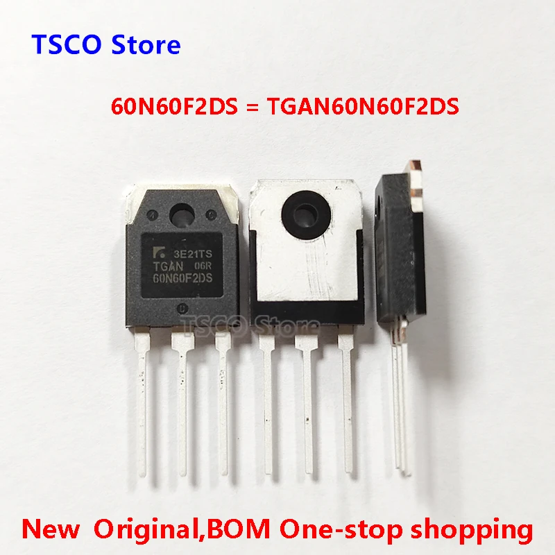 (10piece/LOT)  60N60F2DS   TGAN60N60F2DS  New imported original  Inverter Welder Power IGBT 60A 600V