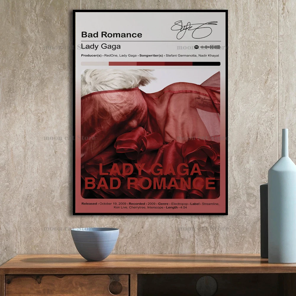 Lady Gaga Born This Way/Chromatica/The Fame Hot Music Album Poster Canvas Painting Wall Art Pictures Home Decor Gifts