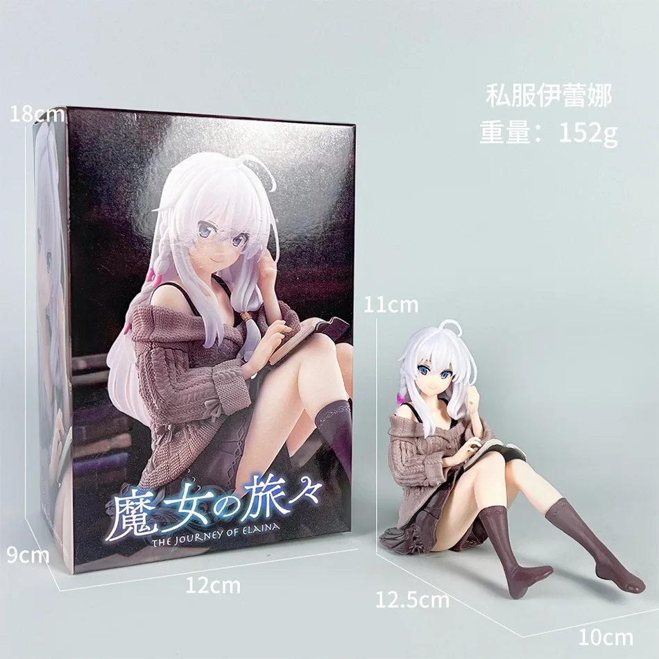 エライナ アニメフィギュア - カワイイ日本のドール シンプルスタイル キュートなデスクトップデコレーション アクションフィギュア 旅のファン向け