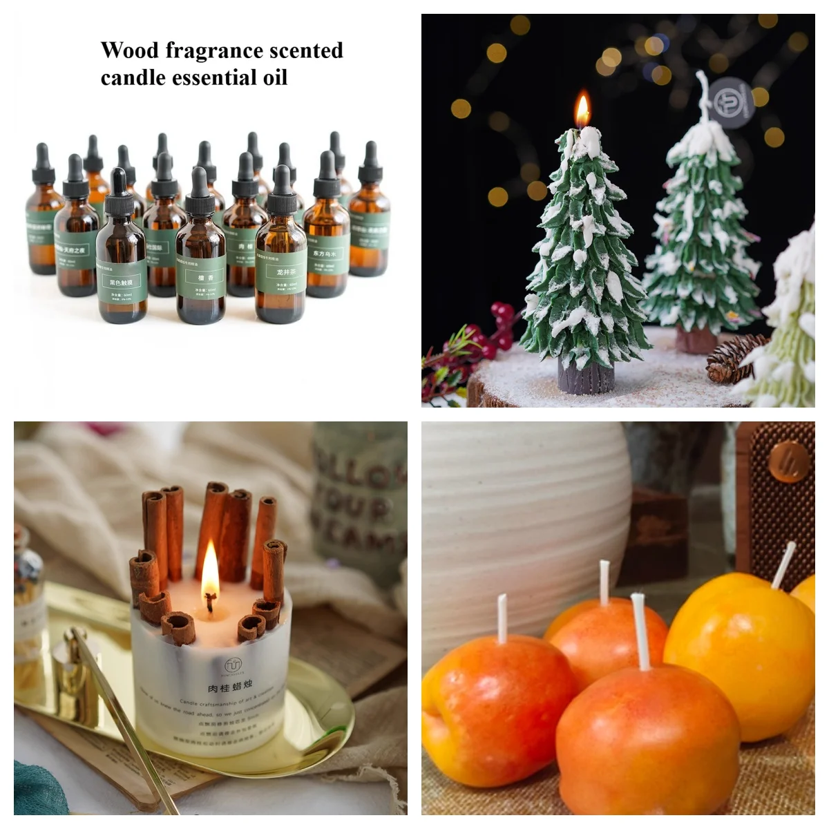 

Aromatherapy Essential Oi Plant Spices DIY Candles Cup Wax with Woody Fragrance Plant Spices Fire-free Diffusing Essential Oil