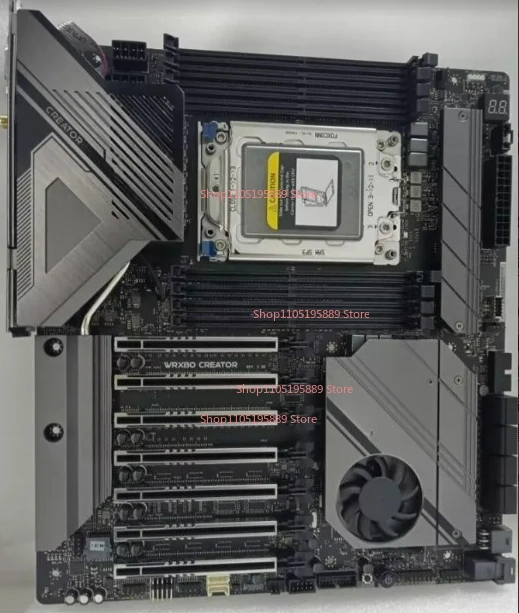 

For ASRock WRX80 CREATOR R2.0 Workstation Main Board Supports 3000WX/5000WX Series Processors, Tested