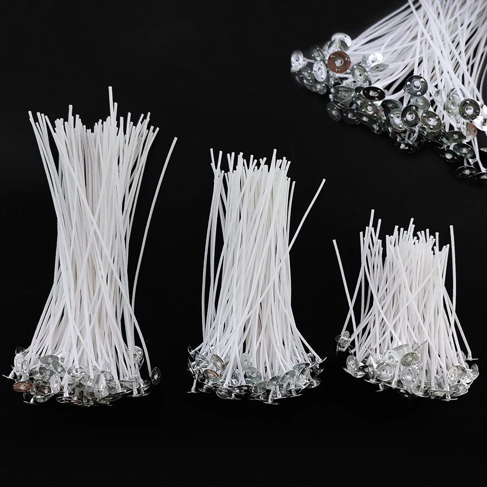 Smokeless Candle Wicks com aba - Candle Making Wicks avaliação e preço