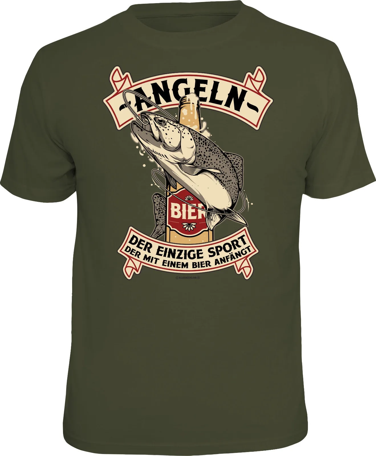 Hombre Camiseta de Pescador - Pesca - Sport Con Cerveza - Divertido Regalos para