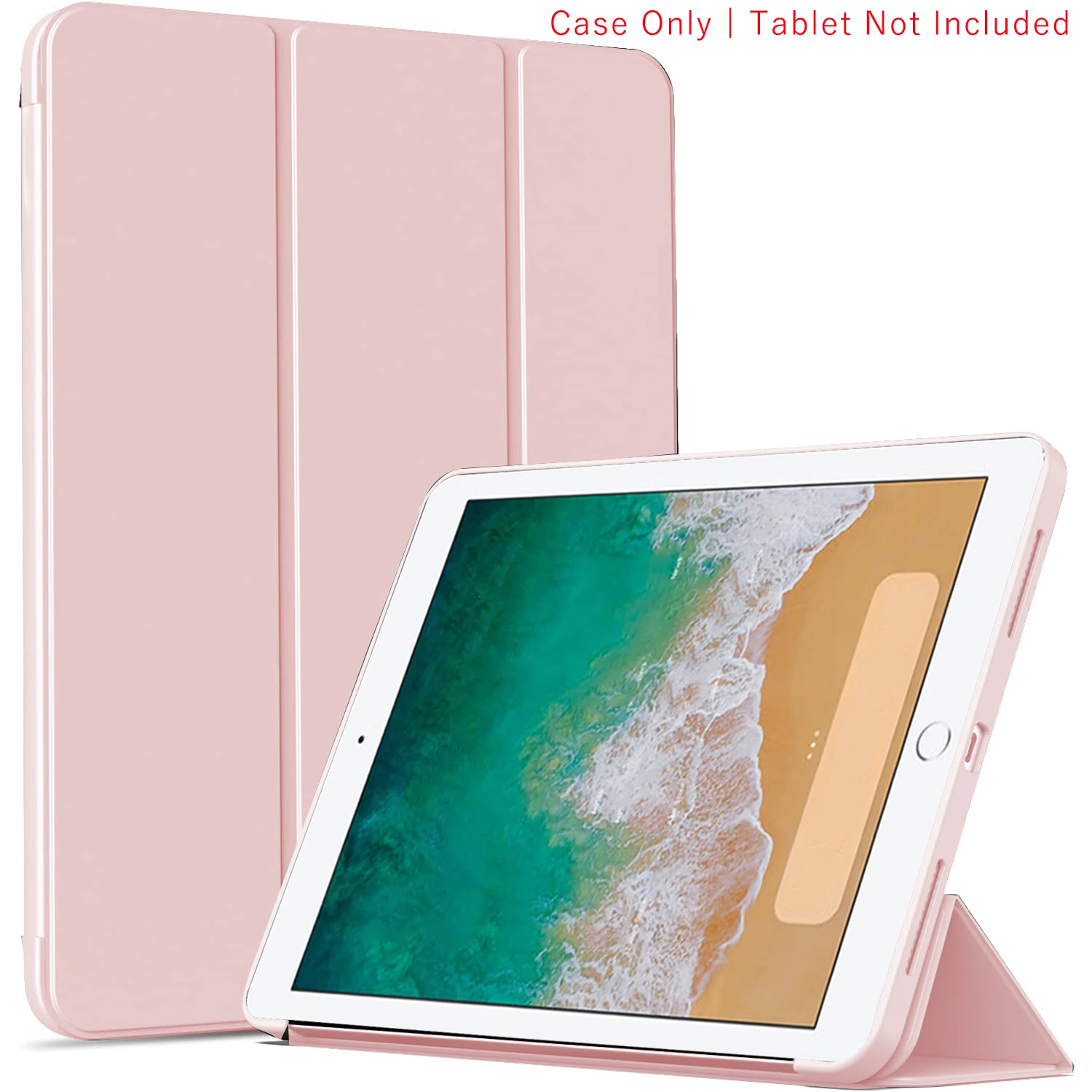 Tri-fold Flip Case Voor iPad Air 1 2 9.7 ''2013 2014 2017 2018 5e 6e Gen 9.7'' A1893 Magnetische Stand PU Lederen Beschermhoes
