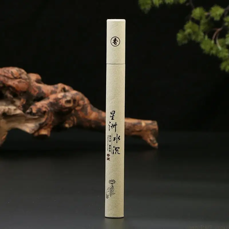 QX2E 1 Box Indoor Ceremony Incense Natural Incense Summer Sleep Essential Home Fragrance Incense 21cm