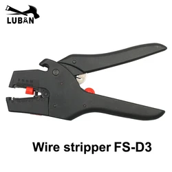 FS-D3 Self-Adjusting insulation Wire Stripper wire stripping range 0.08-2.5mm2 Multi-tool TOOL wire cutter cutting LB-1