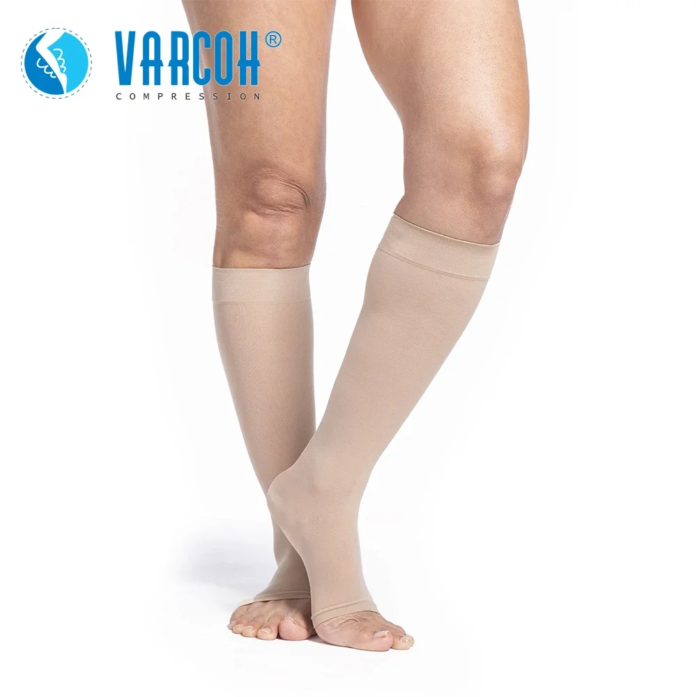 Chaussettes de Compression pour hommes, 40-50 mmHg, meilleure chaussette de soutien pour médicaments, varices, œdème, attelles de tibia, DVT, Anti-Fatigue, coquilles sanguines