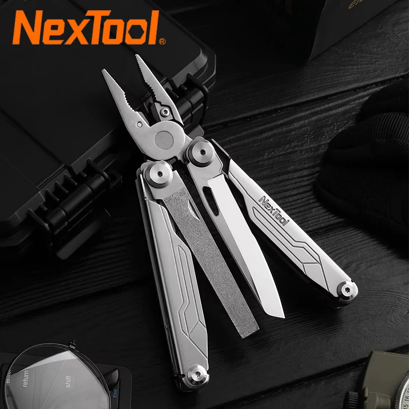 NexTool Flagship Captain Multitool Pliers 19 in 1 Folding Scissors Multifunctional Multi Tool Outdoor Caming EDC Equipment