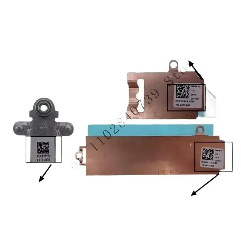 

Новый кронштейн для ноутбука G15 5510 5511 5515, 2230 2280, SSD-накопитель, радиатор 0X8MY9 X8M Y 0FJ75H FJ75H 026X1Y 26X1Y # #
