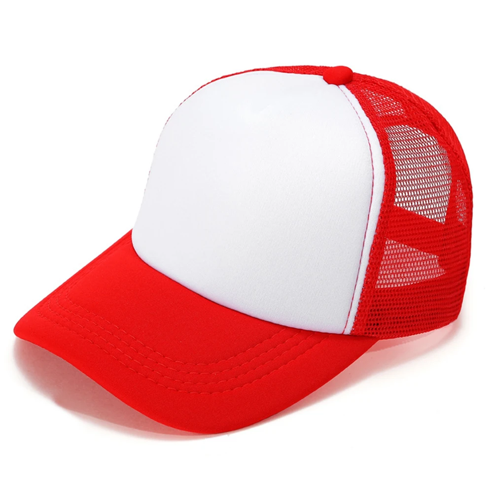 High Quality Sponge Mesh Cap Caps Parent-Child Cap Embroidered Baseball