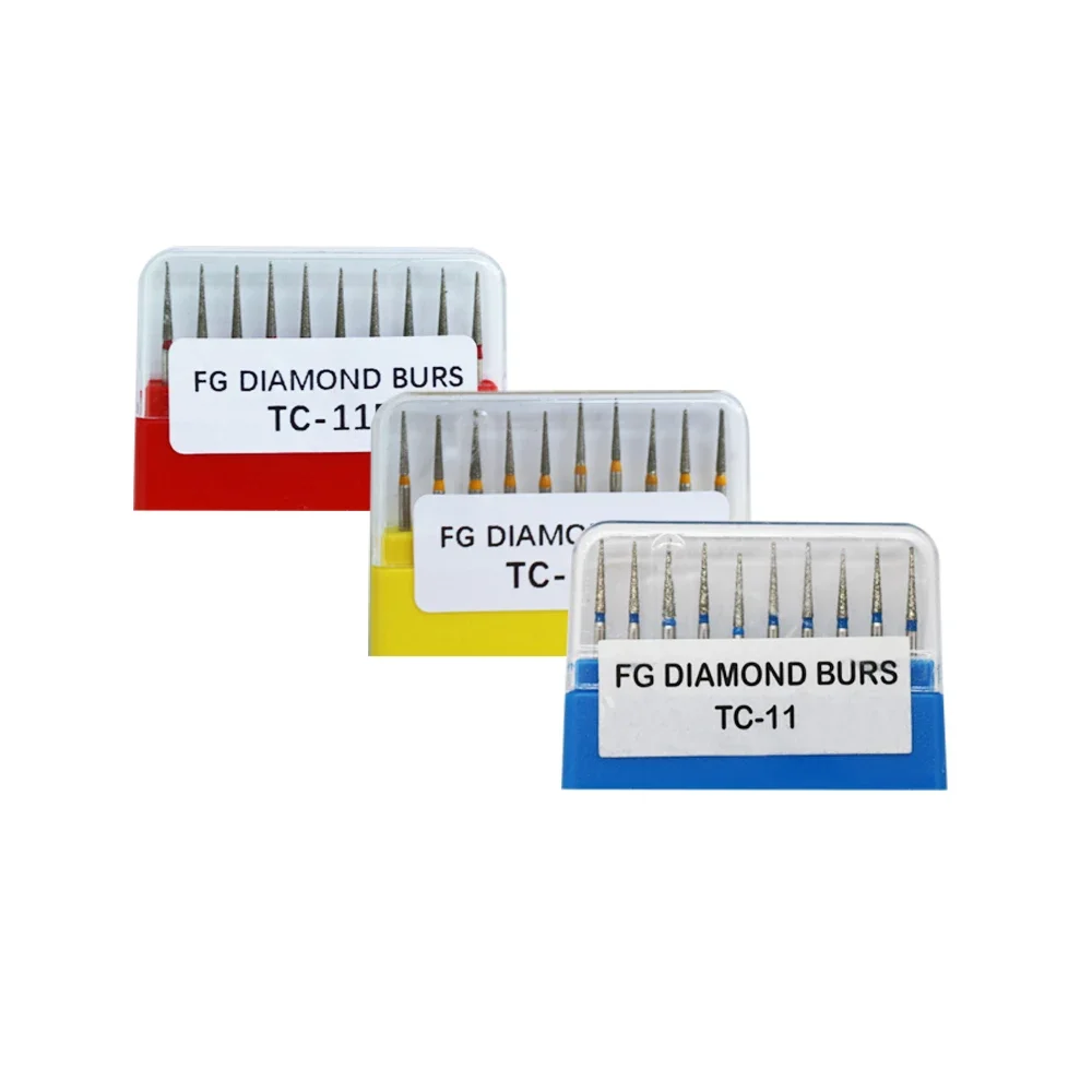 10Pcs/Pack TC Series Diamond Burs