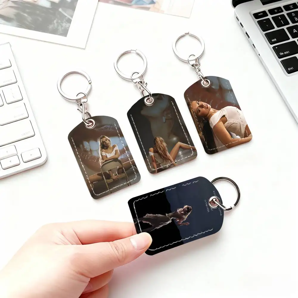 Singer T-Tate McRae Card Holder Suitable For Student Bus Subway Bank Gym  and Keychain Loss Prevention