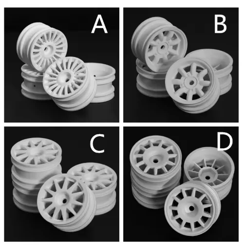 

51362 53341 51237 51394 1/10 RC On-Road Drift Racing Car Ступицы обода колеса для Tamiya Kyosho HSP HPI Sakura RedCat w245