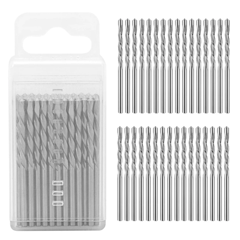 ABUN-50Pcs 1/8 Inch Drywall Guide Point Cutting Bits Drywall Tools,Dry Wall Cutting Tools,For Use With Spiral Saw