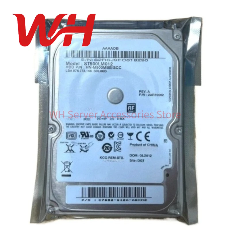 for Samsung ST500LM012 500GB 5400RPM 8MB SATA 3Gb/s 2.5" Laptop HDD Internal Hard Disk Drive