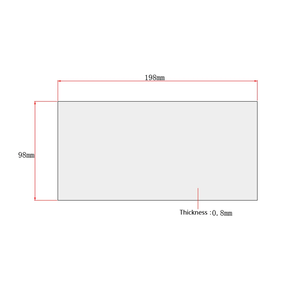 Celluloid Guitar Head Veneer Shell Scratch Plate Pickguard Sheet for Acoustic Guitar (198x08mm) pickguard material