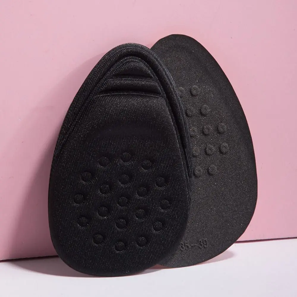 1pair One Size Fits All Non Slip Foot Pads Pointed Head Foot Care Metatarsal Pads Soft Comfort Foot Cushions High Heel Shoes