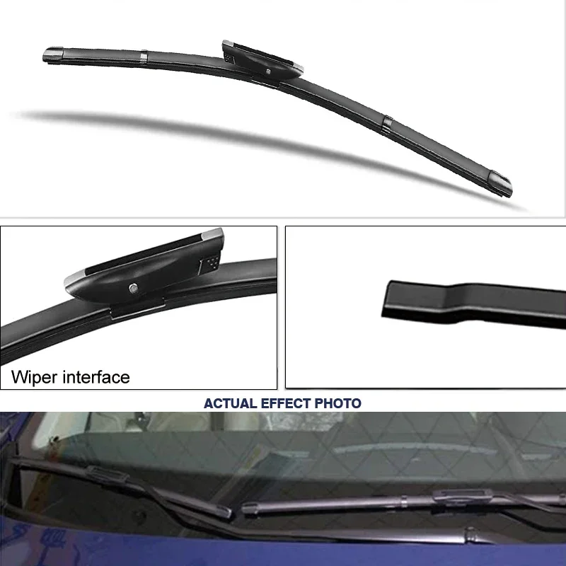 For Citroen C3 MK2 II SC 2009 - 2016 Front ＆ Rear Wiper Blades Windshield 26